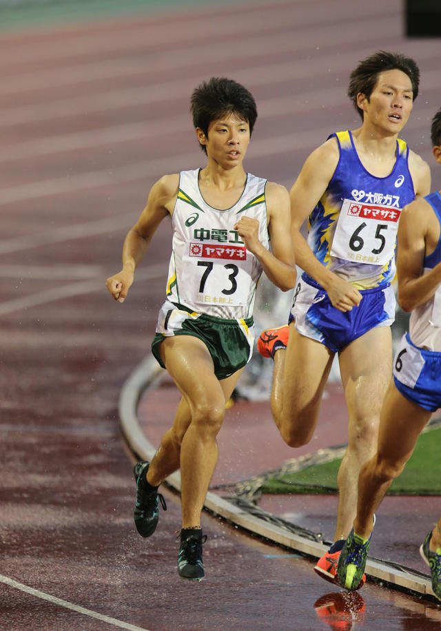 西岡選手（1500m決勝）