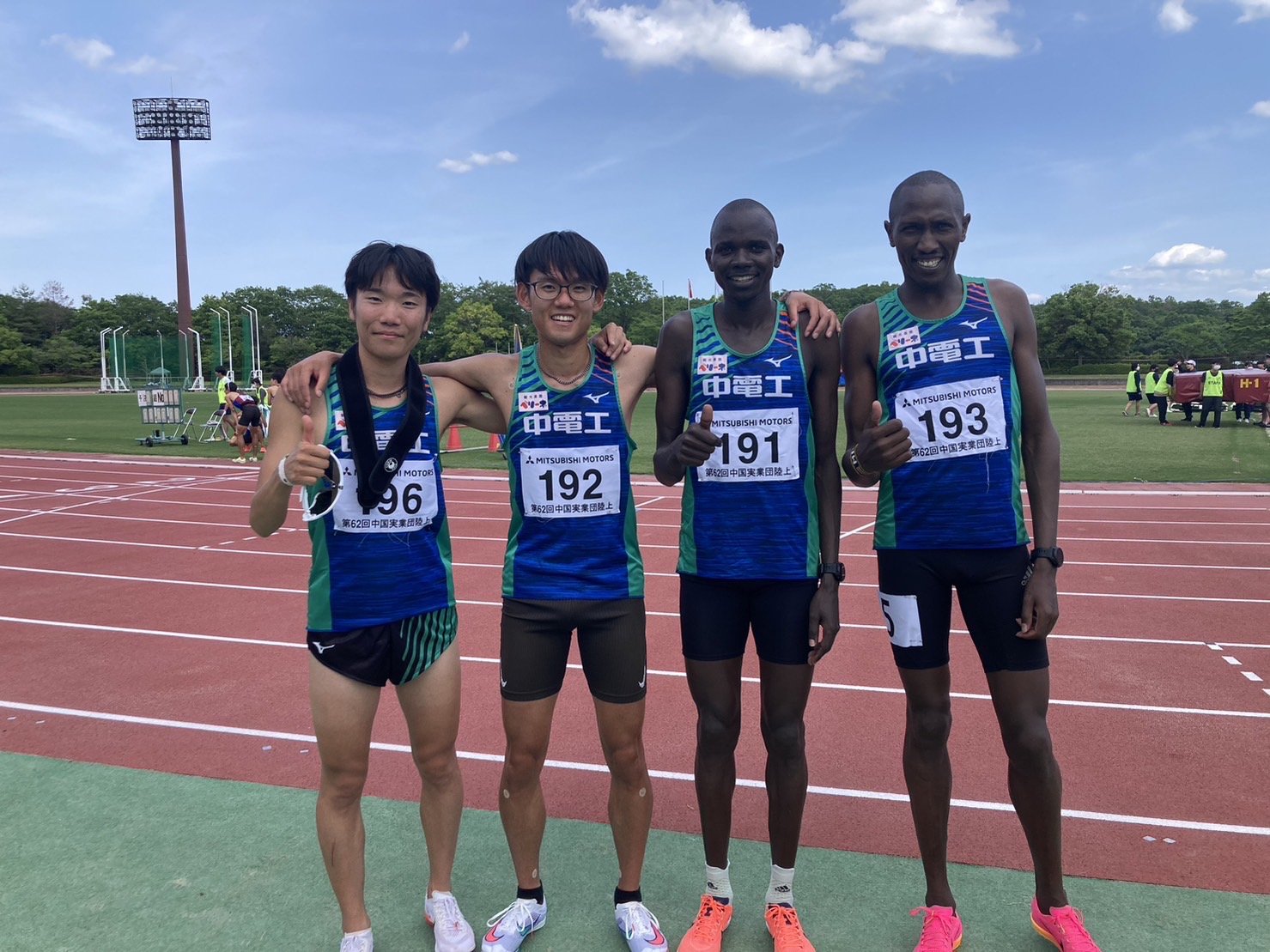 ４×４００ｍリレー